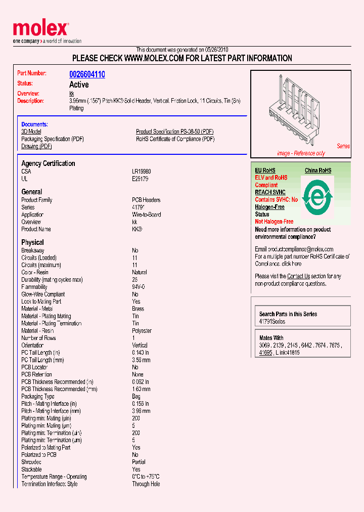 26-60-4110_2120862.PDF Datasheet