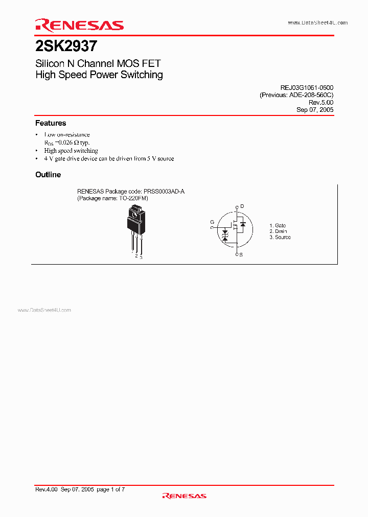 K2937_2124118.PDF Datasheet