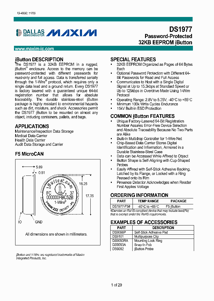DS1977-F5-_2124520.PDF Datasheet