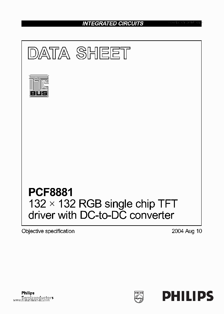 PCF8881_2135990.PDF Datasheet