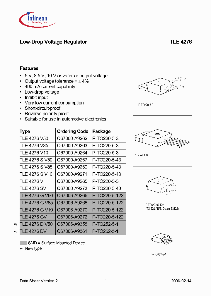 TLE4276-GV50_2138477.PDF Datasheet