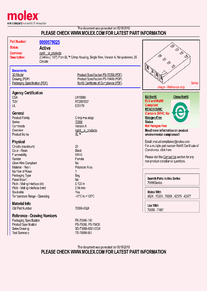 50-57-9025_2138820.PDF Datasheet