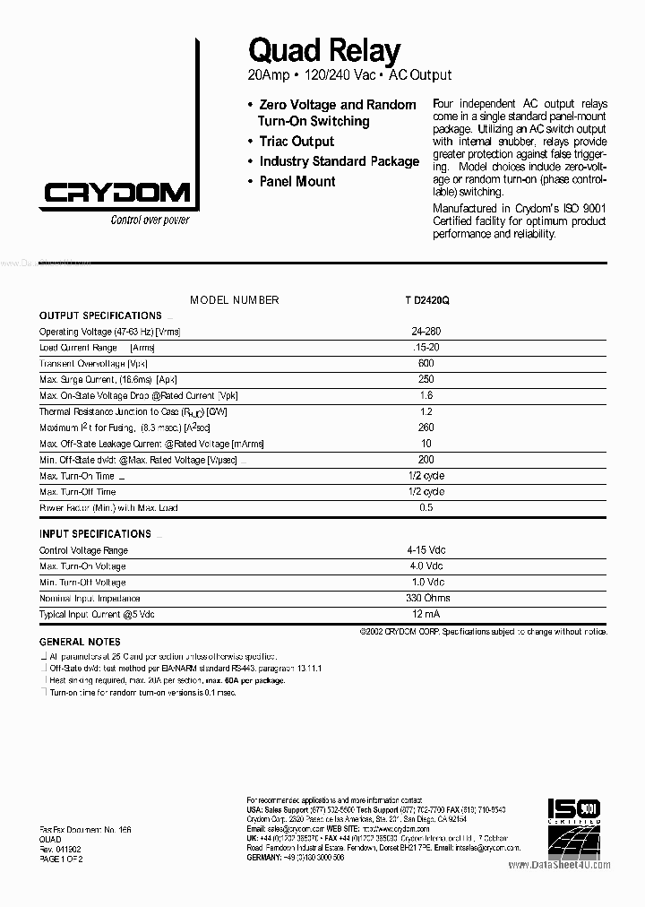 TD2420Q_2143946.PDF Datasheet