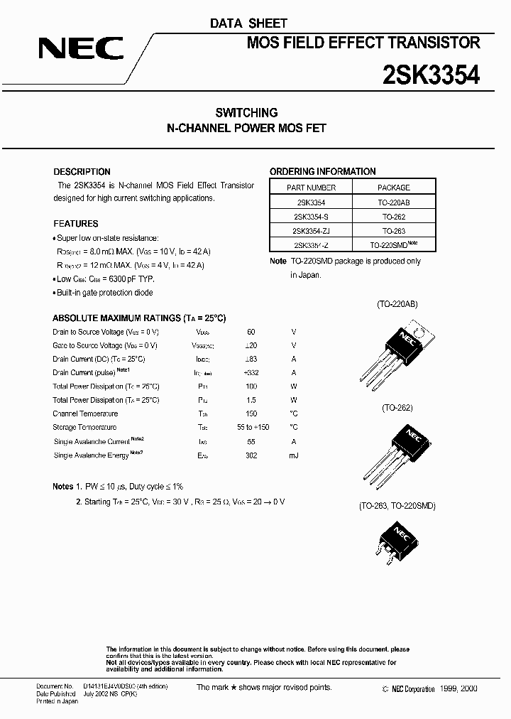 2SK3354-ZJ_2153925.PDF Datasheet