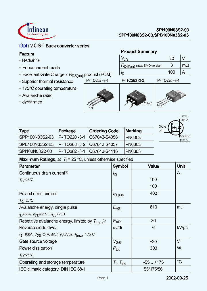 SPI100N03S2-03_2169393.PDF Datasheet