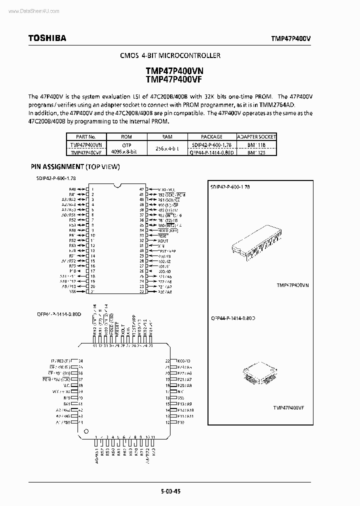 TMP47P440VN_2171975.PDF Datasheet