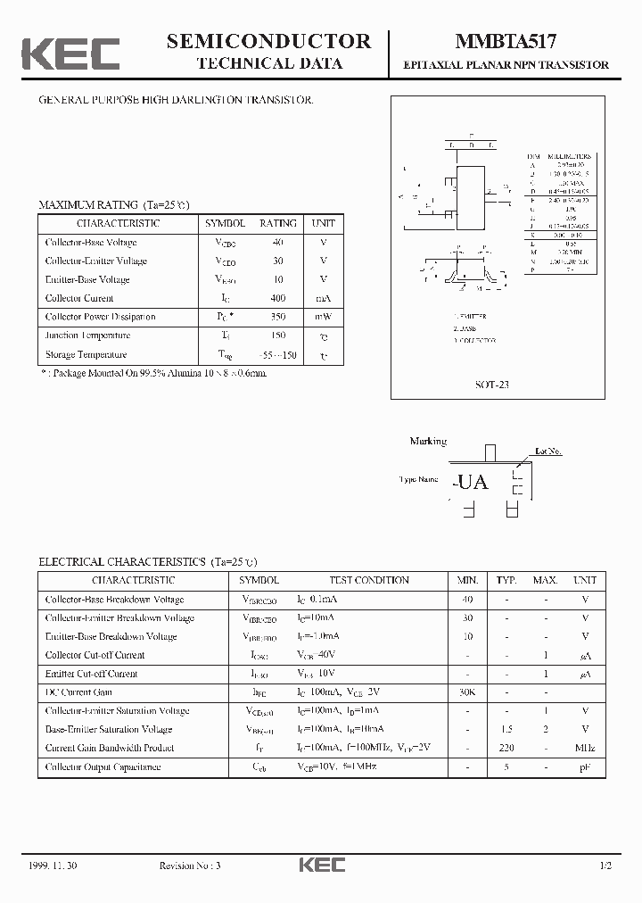 MMBTA51799_2180295.PDF Datasheet