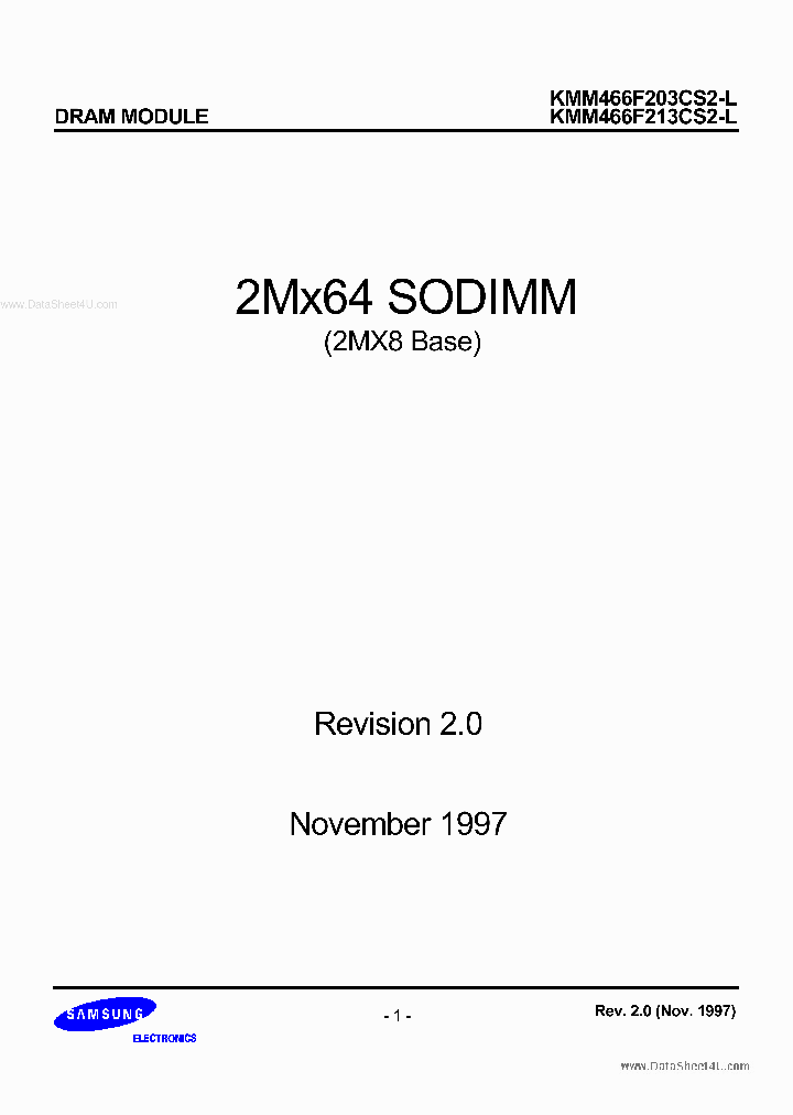 KMM466F203CS2-L_2179604.PDF Datasheet
