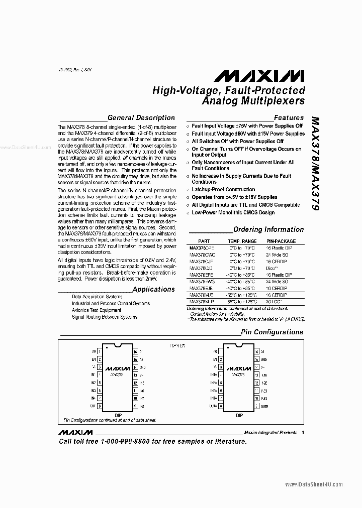 MAX379_2194334.PDF Datasheet