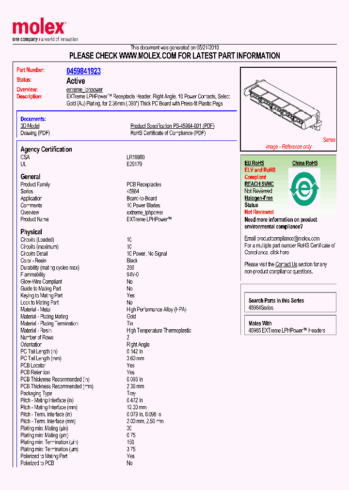 45984-1923_2204474.PDF Datasheet