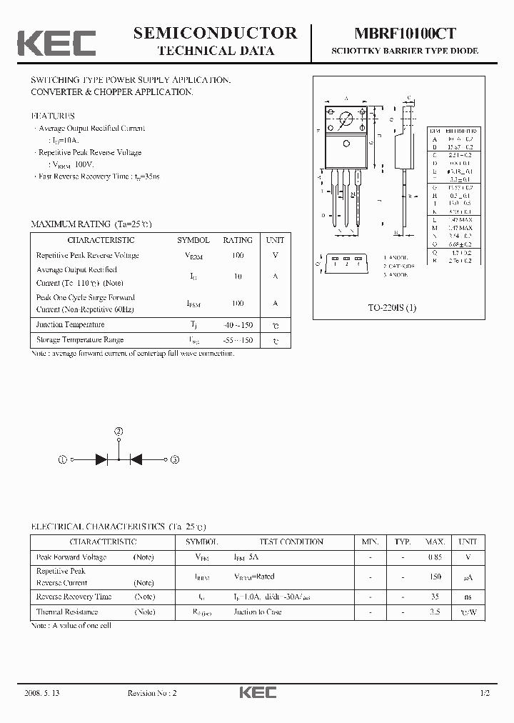 MBRF10100CT_2206252.PDF Datasheet