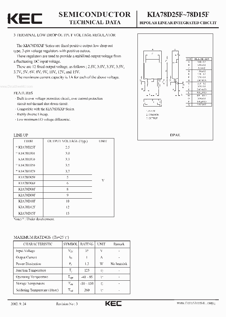 KIA78D33F_2208499.PDF Datasheet