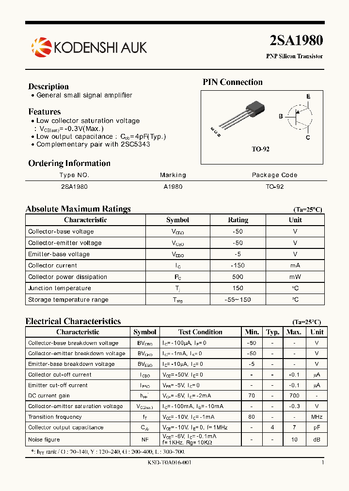 2SA1980_2220404.PDF Datasheet