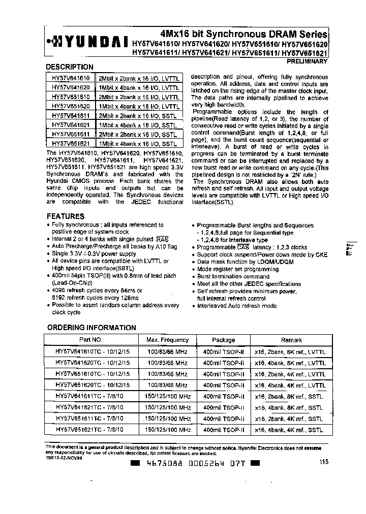 HY57V651610TC-10_2242226.PDF Datasheet