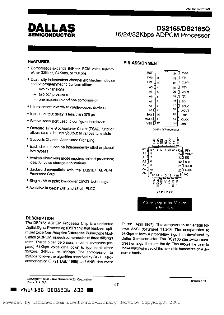 DS2165QN_2241342.PDF Datasheet