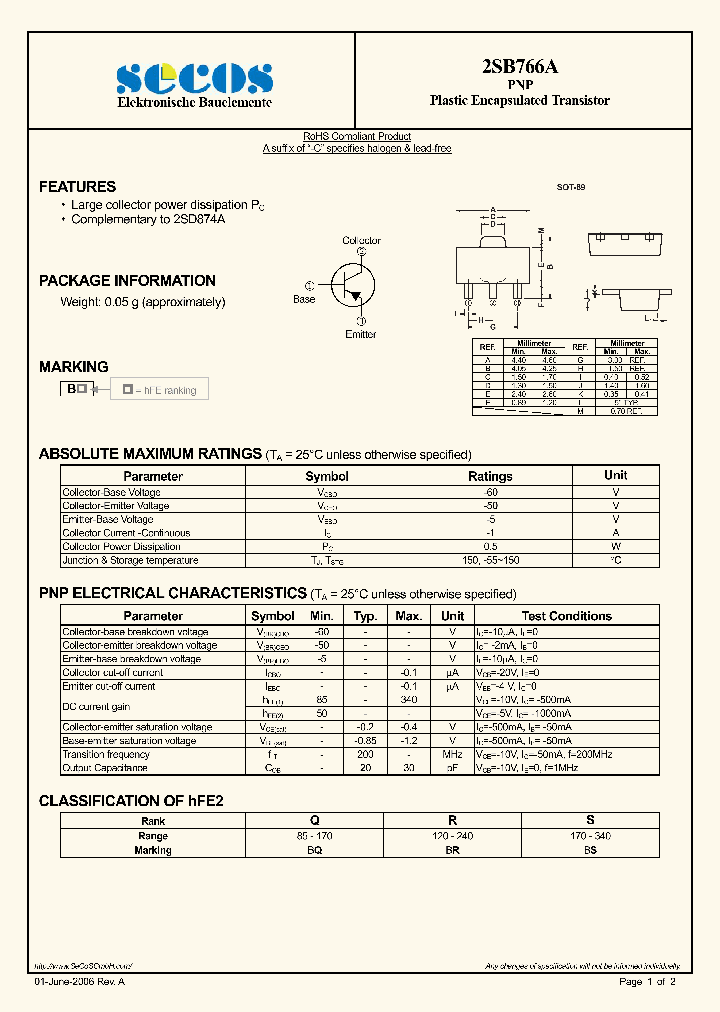 2SB766A_2257465.PDF Datasheet