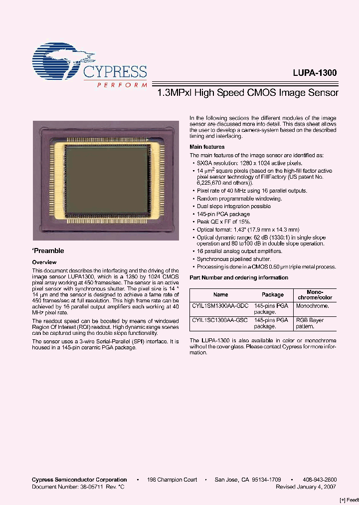 CYIL1SC1300AA-GSC_2259303.PDF Datasheet