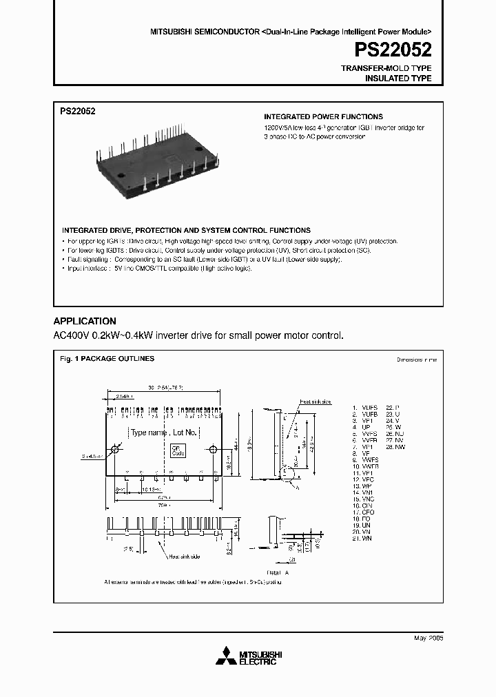 PS22052_2261182.PDF Datasheet