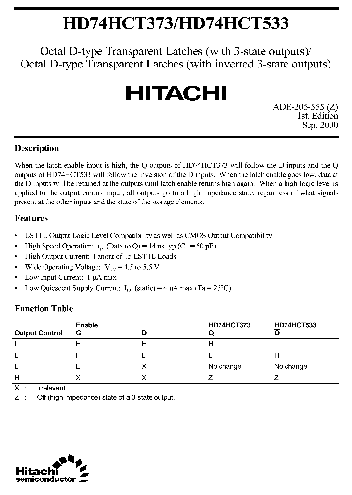 HD74HCT373HD74HCT533_2261699.PDF Datasheet