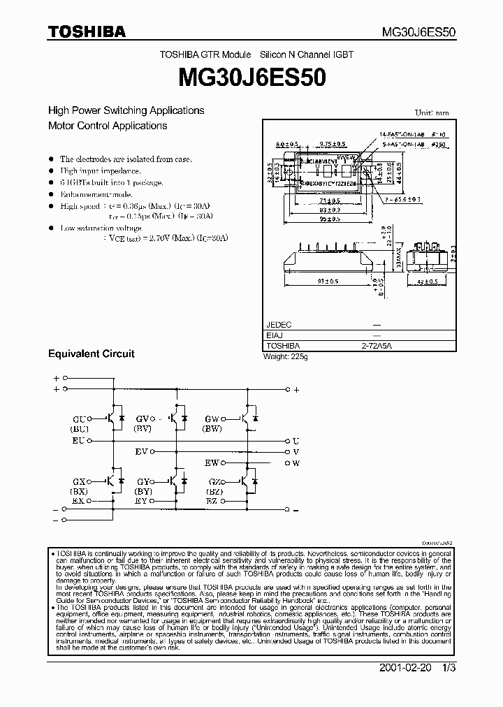 MG30J6ES50_2265510.PDF Datasheet