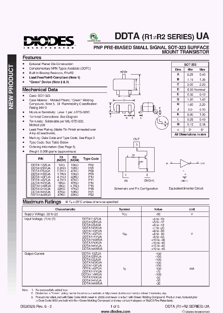 DDTA123JUA-7-F_2269671.PDF Datasheet