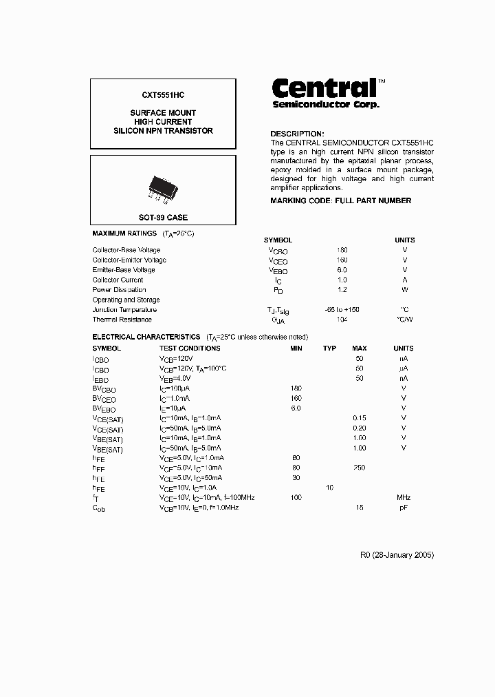 CXT5551HC_2274578.PDF Datasheet