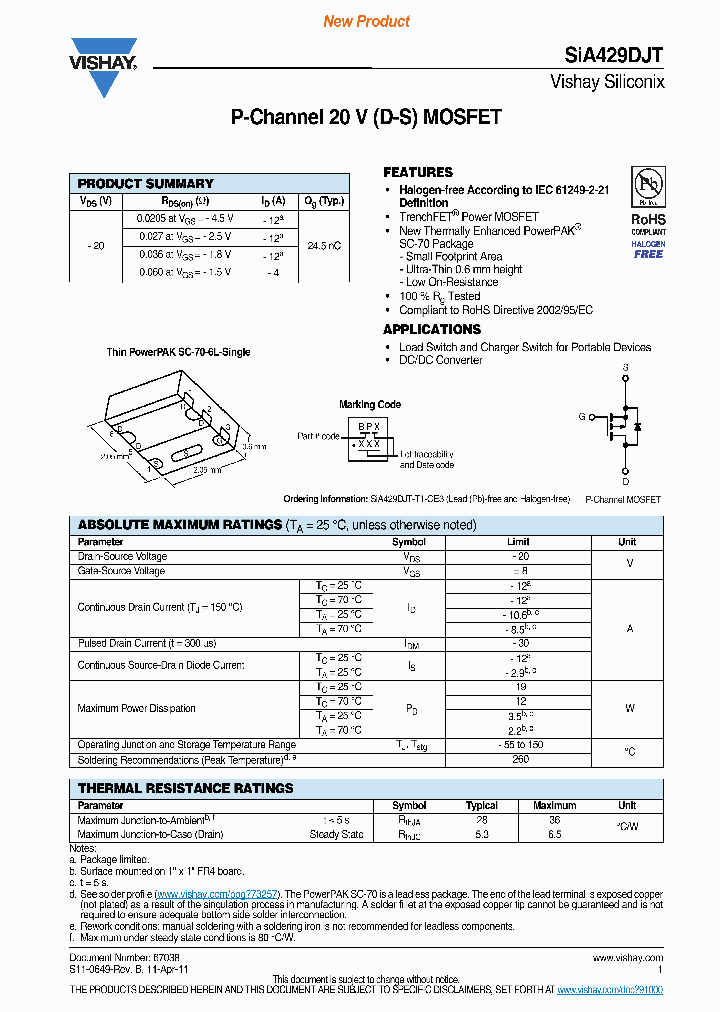 SIA429DJT11_2283311.PDF Datasheet