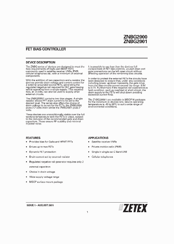 ZNBG2000_2290820.PDF Datasheet