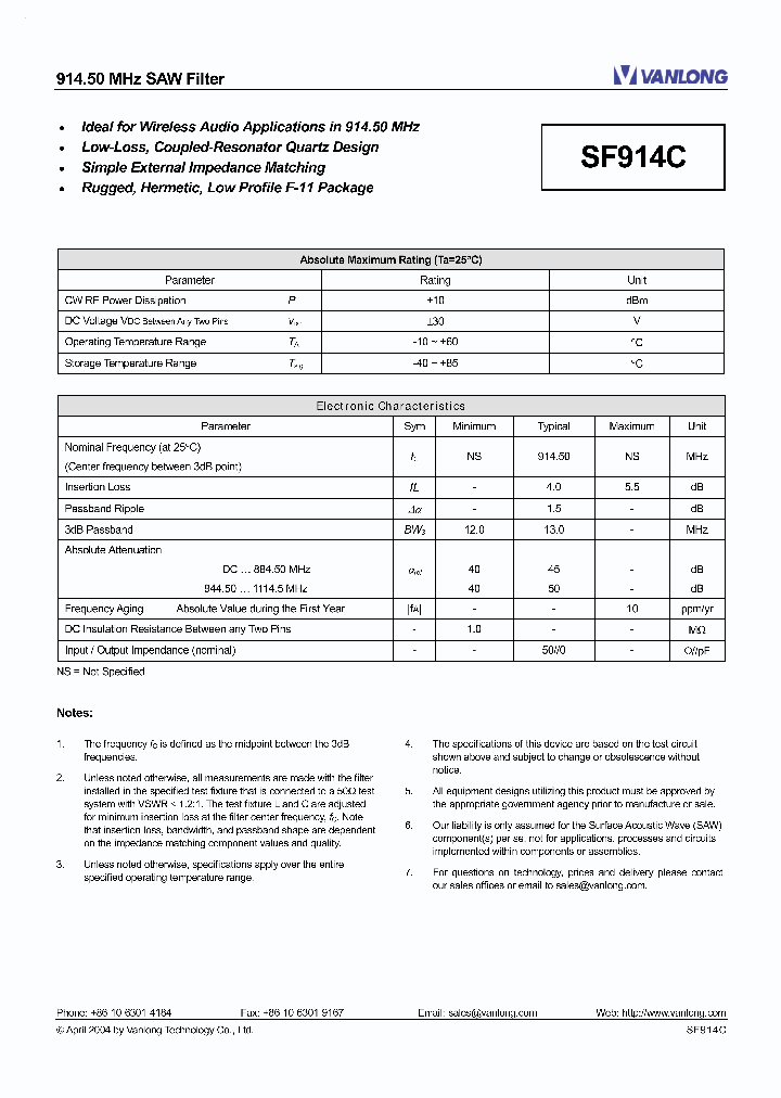 SF914C_2311257.PDF Datasheet