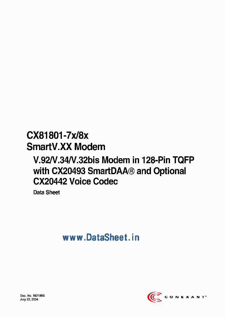 CX20493_2319447.PDF Datasheet