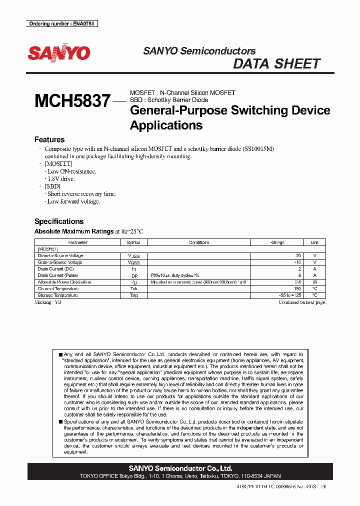 MCH5837_2379131.PDF Datasheet