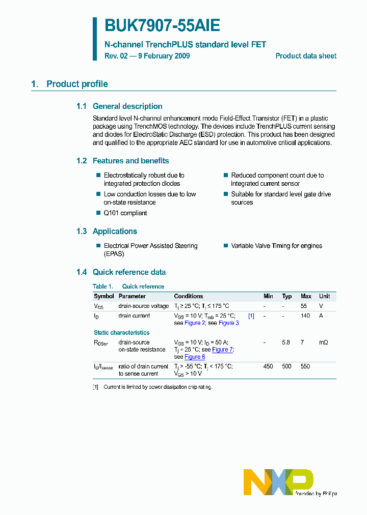 BUK7907-55AIE_2396129.PDF Datasheet