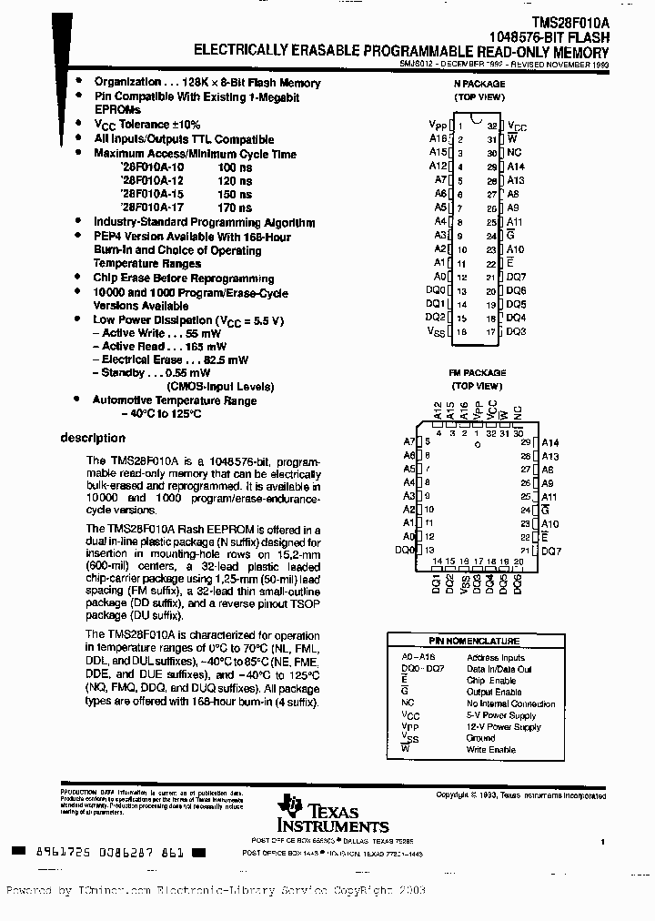 TMS28F010A-10C3DDE_2428832.PDF Datasheet