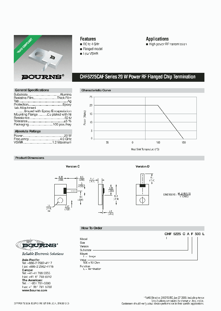 CHF5225CAF500L_2437433.PDF Datasheet