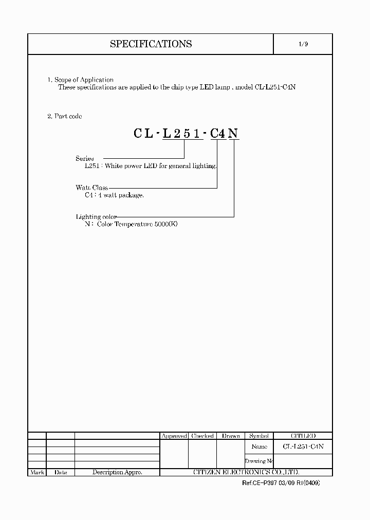 CL-L251-C4N_2458431.PDF Datasheet