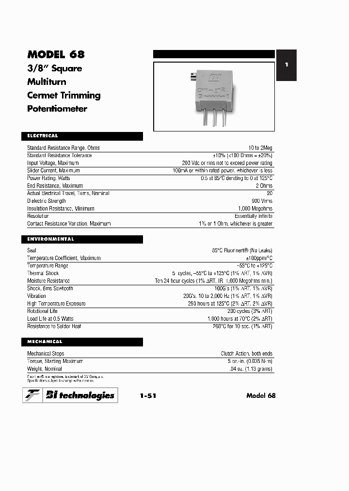 68PR1MEGLFTR_2474599.PDF Datasheet