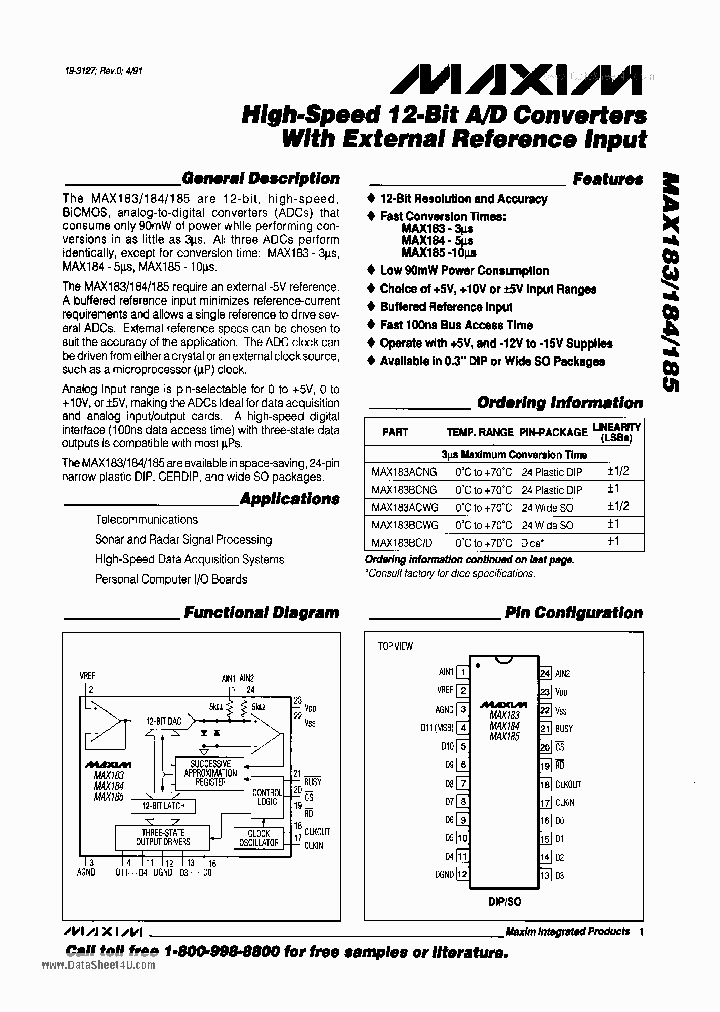 MAX185_2476948.PDF Datasheet