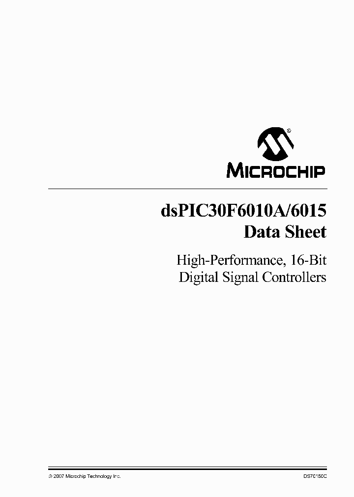 DSPIC30F6010AT-30IPT_2488254.PDF Datasheet