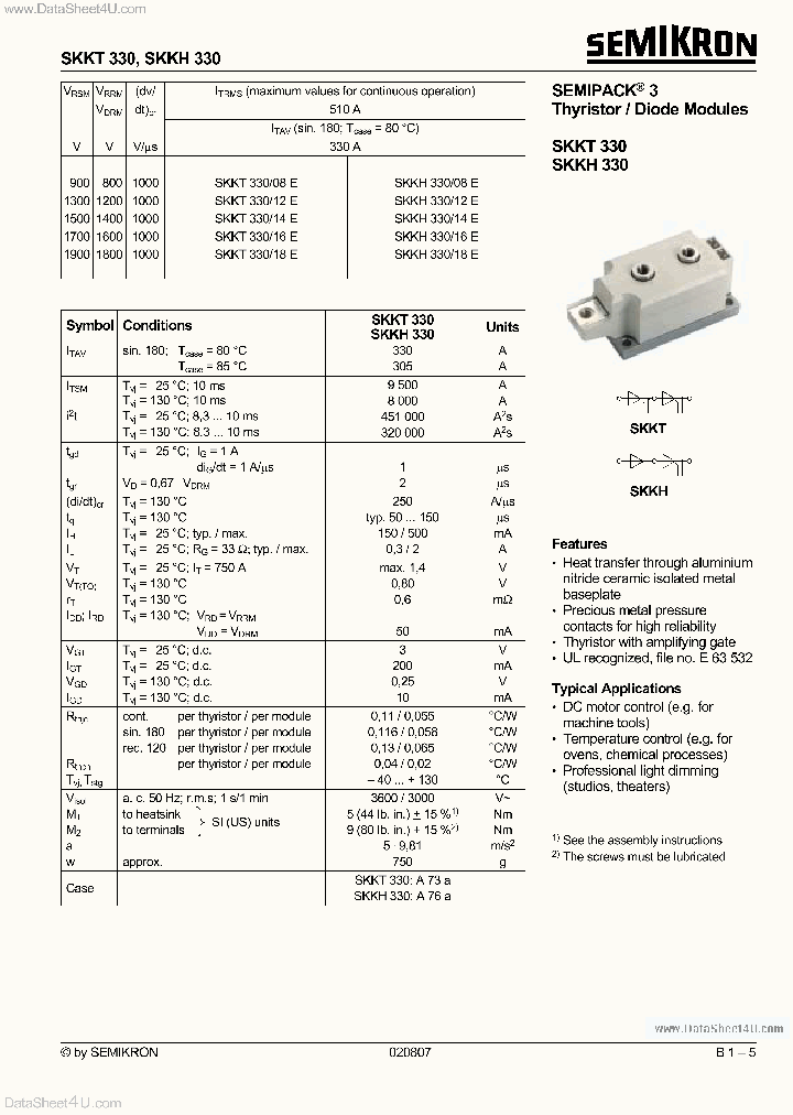 SKKH330_2490898.PDF Datasheet