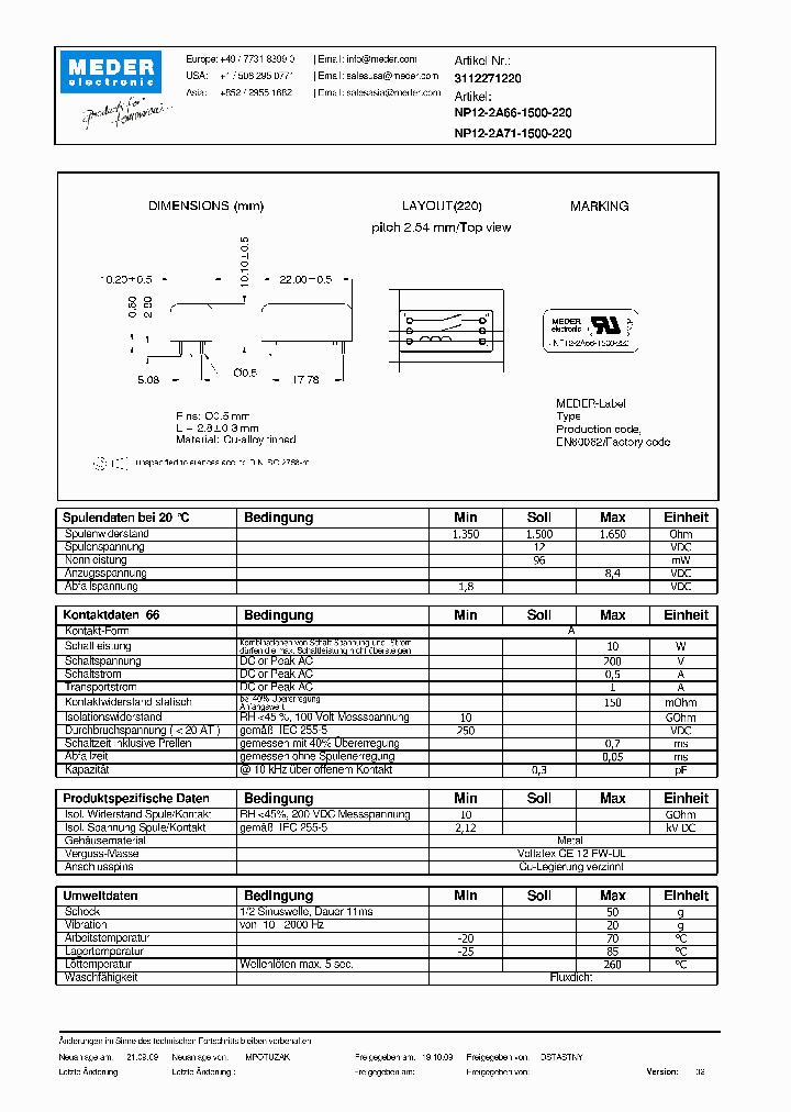 NP12-2A66-1500-220DE_2500303.PDF Datasheet