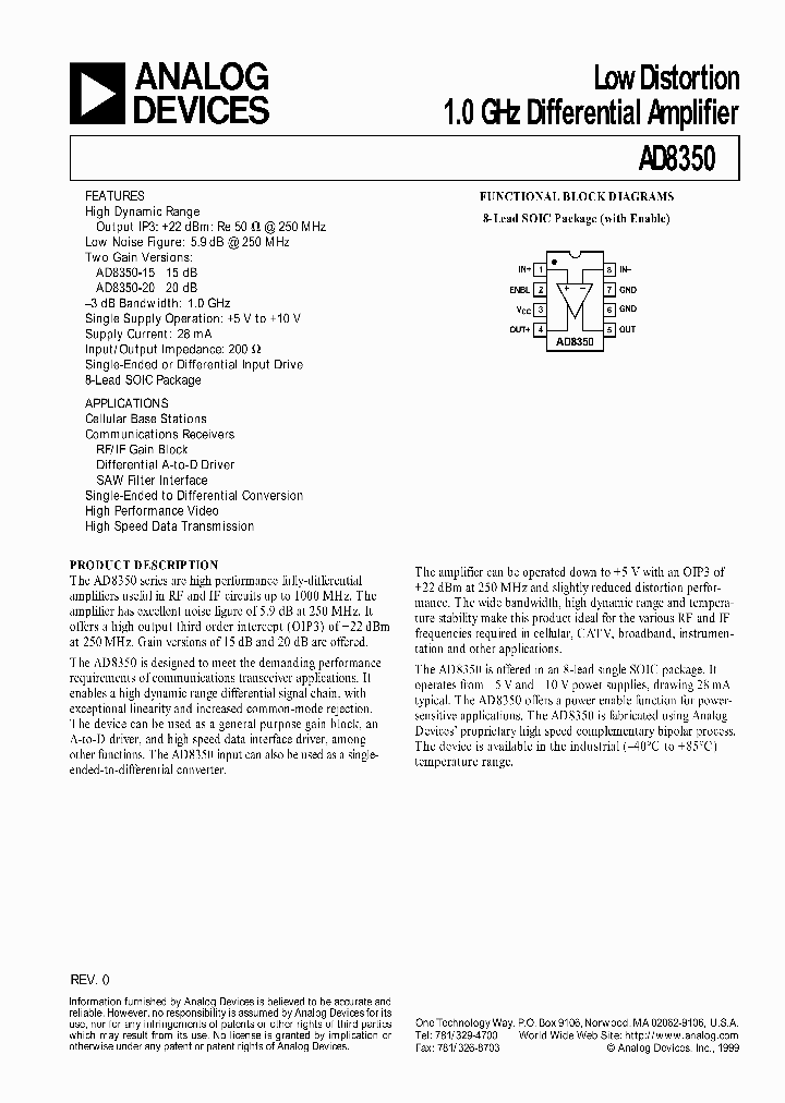 AD8350AR15-EVAL_2525991.PDF Datasheet