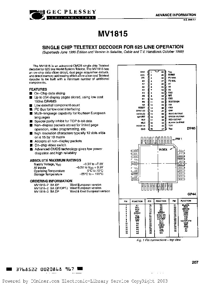 MV1815-2BAGPGPTJ_2527212.PDF Datasheet