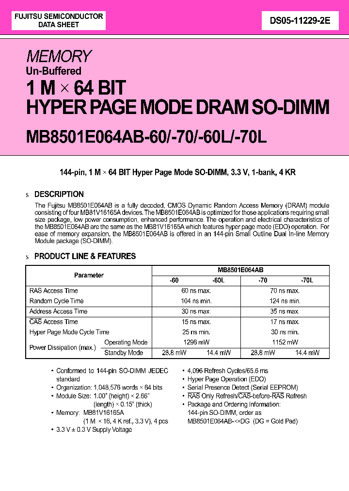 MB8501E064AB-60L_2553757.PDF Datasheet