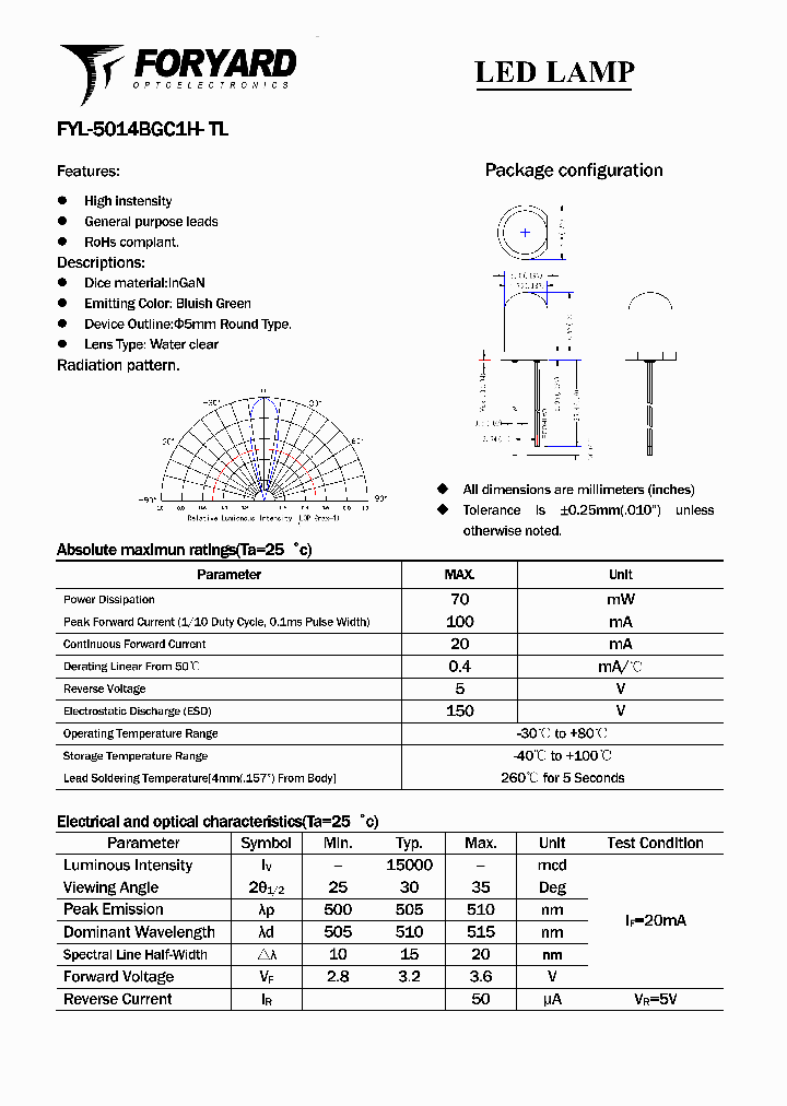 FYL-5014BGC1H-TL_2556608.PDF Datasheet