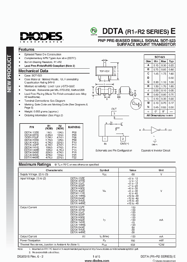 DDTA123JE-7-F_2572039.PDF Datasheet
