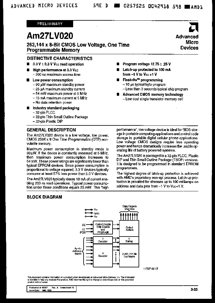 AM27LV020-200PC_2587067.PDF Datasheet