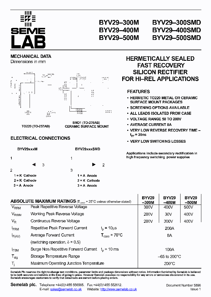 BYV29-300M04_2617781.PDF Datasheet