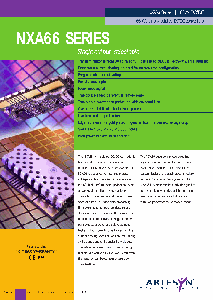 NXA66-12P3V3C_2638881.PDF Datasheet