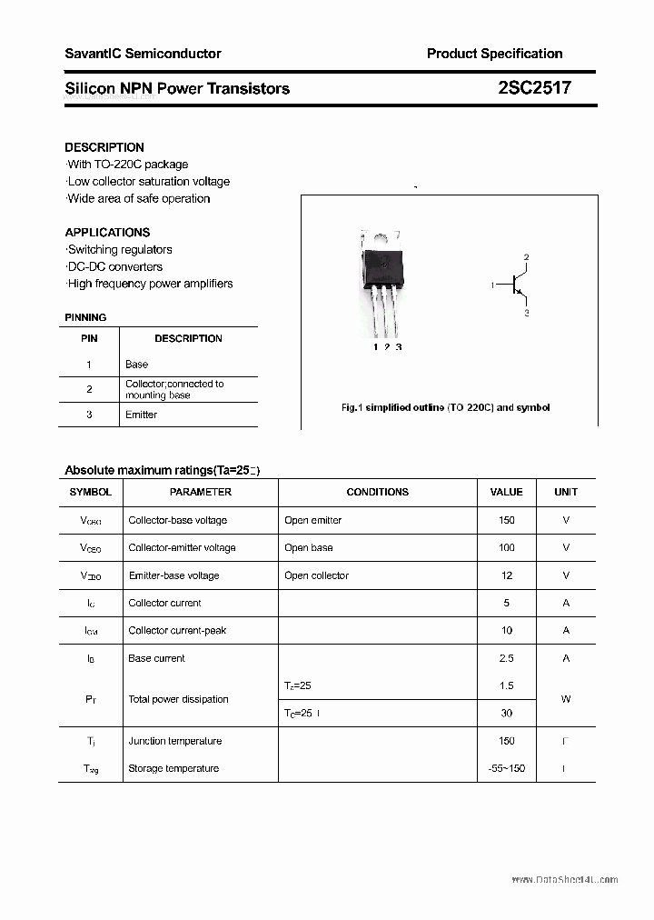 2SC2517_2643212.PDF Datasheet