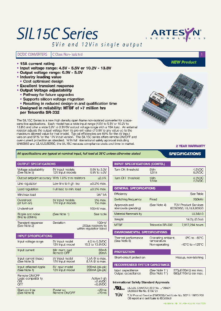 SIL15C-12SADJ-V_2642920.PDF Datasheet